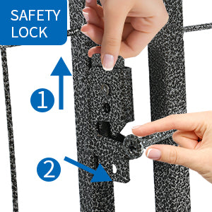Elecwish High-Security Pet Fences has safe lock