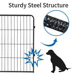 Elecwish High-Security Pet Fences has sturdy steel structure